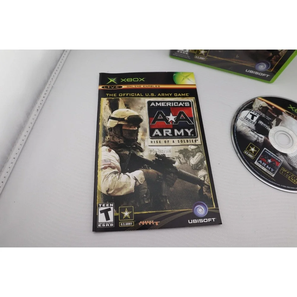 America's Army: Rise of a Soldier (Microsoft Xbox, 2005) CIB Complete‎ Tested